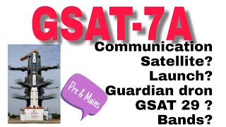 GSAT7A COMMUNICATION SATELLITE [upl. by Lebyram]