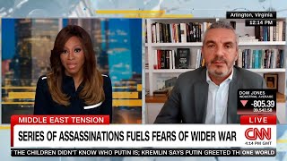 MEI’s Khaled Elgindy talks to CNN about the series of assassinations in the Middle East [upl. by Uriia]