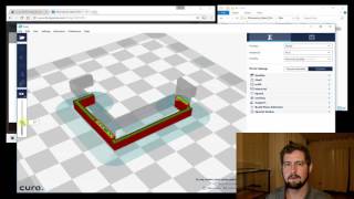 Monoprice Select Mini 3D Printer Beginners Guide Part 3  Tuning the firmware and slicing basics [upl. by Maxma8]