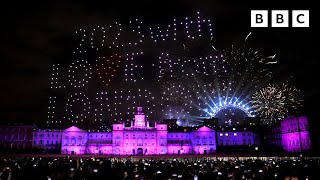 Happy New Year Live 🎆 London Fireworks 2023 🔴 BBC [upl. by Hertzfeld541]