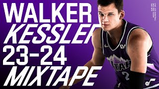 📼 Walker Kessler 2324 Mixtape 📼  UTAH JAZZ [upl. by Akined]