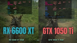 GTX 1050 ti to RX 6600 xt in 2024 [upl. by Elaweda]