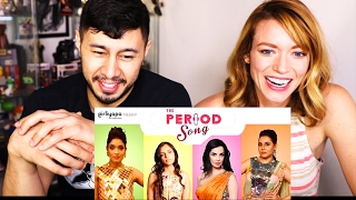 GIRLIYAPAS THE PERIOD SONG  Reaction amp Discussion w Ginger [upl. by Oliana]