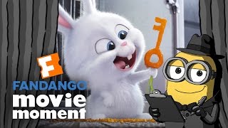 The Secret Life of Pets  Scary Snowball Scene  Fandango Family [upl. by Linden]