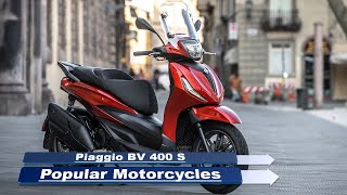 Piaggio BV 400 S Popular 2024 Motorcycles [upl. by Ahsitan733]