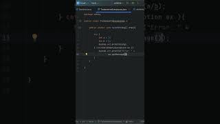 Como hacer uso de excepciones con TRYCATCH ArithmeticException ex java backend developer clip [upl. by Tehr697]