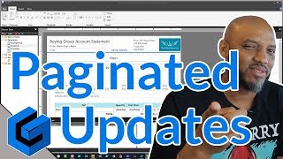 A look at the Power BI Paginated report updates June 2019 [upl. by Ahsirahc745]