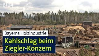 Bayerns Holzindustrie Kahlschlag beim ZieglerKonzern  BR24 [upl. by Yrffej158]