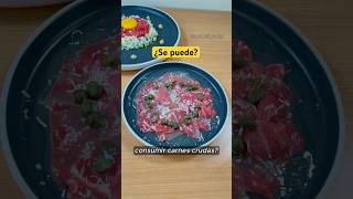 ¿Se puede comer carne cruda cienciaycocina shorts [upl. by Brigid]