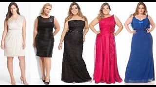 de 100 Modelos de Vestidos Plus Size Para Festa de Casamento [upl. by Eintirb]