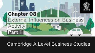 Cambridge A Level Business Studies  Chapter 8  External Influences on Business Activity Part1 [upl. by Tyree880]