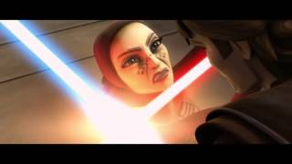 Star Wars The Clone Wars Anakin Skywalker VS Barriss Offee [upl. by Endaira]