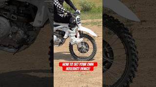 The BEST way to set your own holeshot device [upl. by Domeniga]