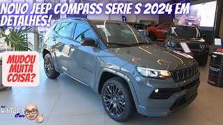 NOVO JEEP COMPASS S 2024 EM DETALHES [upl. by Rabin]