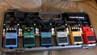 BOSS Pedal Board With Custom Monster Cable M1000i v15 [upl. by Francesca]