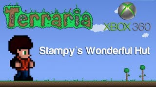 Terraria Xbox  Stampys Wonderful Hut 2 [upl. by Aramas433]