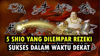 5 SHIO YANG DILEMPAR REZEKI SUKSES DALAM WAKTU DEKAT [upl. by Trainer]