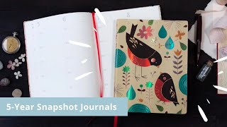 Introducing Paperblanks 5Year Snapshot Journals [upl. by Sadick]