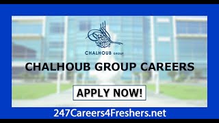 How to find amp apply Chalhoub Group Careers in UAE [upl. by Etam]