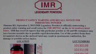 Hodgdon Powder Recall [upl. by Natassia331]