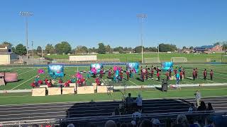 Thomas Johnson High School Marching Band at MMBA event at Walkersville High School on 10524 [upl. by Eremehc]