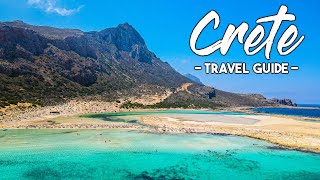 How to travel CRETE  Greece Must Watch Before Going [upl. by Amber]