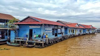 Tonlé Sap Lake  Cambodia 4K [upl. by Crista]