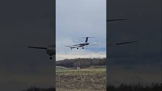 Everts air cargo md83 landing at ted stevens international airport anchorage Ak planespotting [upl. by Joellyn]