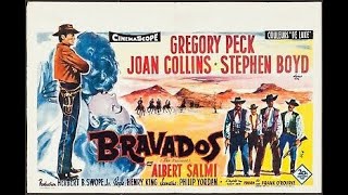 THE BRAVADOS 1958 Theatrical Trailer  Gregory Peck Joan Collins Stephen Boyd [upl. by Suanne325]