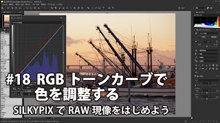 SILKYPIXでRAW現像をはじめよう 18 RGBトーンカーブで色を調整する [upl. by Kennedy641]