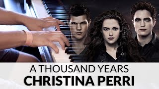 A Thousand Years  Christina Perri  Piano Cover  Sheet Music [upl. by Lotta619]