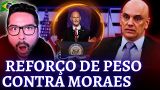 Reforço de peso ⛔ Senador dos EUA se junta na briga contra o Alexandre [upl. by Graniela]