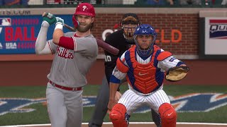 New York Mets vs Philadelphia Phillies  MLB Today 920 Full Game Highlights  MLB The Show 24 Sim [upl. by Hindorff]