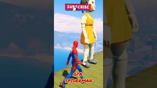 GTA Spiderman hits doll moments shorts gta youtubeshorts viral gaming spiderman love [upl. by Orr]