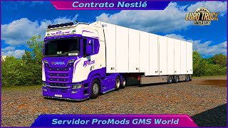 Servidor dedicado ProMods GMS I Apoiando a Masterlog no contrato da Nestlé [upl. by Hume]