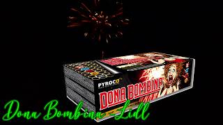 DONA BOMBINA LIDL Zábavná pyrotechnika  Fajerwerki  Fireworks [upl. by Alegnad]