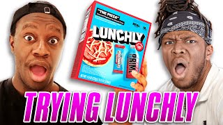 DEJI TRIES LUNCHLY FOR THE FIRST TIME [upl. by Ettenrahc456]