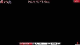 Grinnell Mens College Basketball VS Alma [upl. by Ennairda]