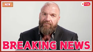 quotTriple H Reacts to WWE Hall of Famer’s Shocking Announcement – You Won’t Believe What He Saidquot😭💔 [upl. by Gnilrets]