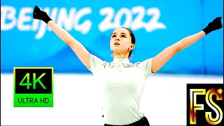 Камила Валиева Kamila VALIEVA🇷🇺Nails Bolero Final Practice B4 Free Skate 2022 Beijing Olympics 4K [upl. by Asirrac]