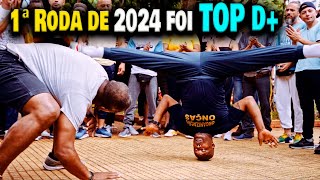 PRIMEIRA Roda de Capoeira na Praça da República de 2024 São Paulo Brasil Mestres Ananias Joel [upl. by Bromleigh79]