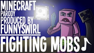 ♪ quotFighting Mobsquot A Minecraft Parody of OneRepublics quotCounting Starsquot ♪ [upl. by Desirea]