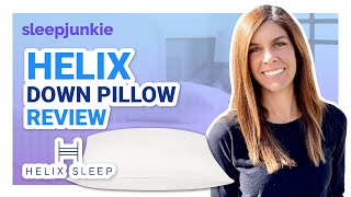 Helix Down and Feather Pillow Review  Best Down Pillow [upl. by Callan]