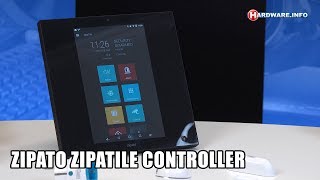 Zipato ZipaTile home automation controller review  HardwareInfo TV 4K UHD [upl. by Aelyk]