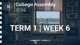 2024 Assembly  Term 1  Week 6 [upl. by Aztilem]