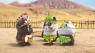 【Bamboo Panda❤️】Do u like Bamboo n Dunduns new look  Chinese Short Animation  熊猫班卜 shorts funny [upl. by Neelrihs733]