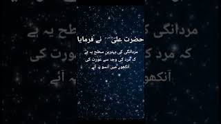 Hazrat Ali RA ka Farman New video short video amazing video [upl. by Valentijn731]