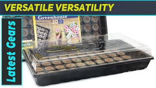 Ferry Morse Jiffy Seed Starting Kit The Best Choice for Seed Germination [upl. by Lumbye7]