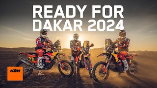 Red Bull KTM Factory Racing  Dakar Rally Team 2024  KTM [upl. by Sihtam]