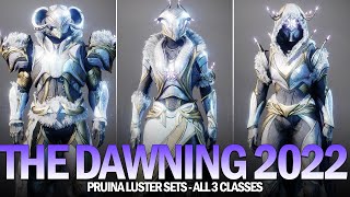 The Dawning 2022 Event Armor  Quick Ornament Preview amp Showcase In Game All 3 Classes Destiny 2 [upl. by Nalniuq68]